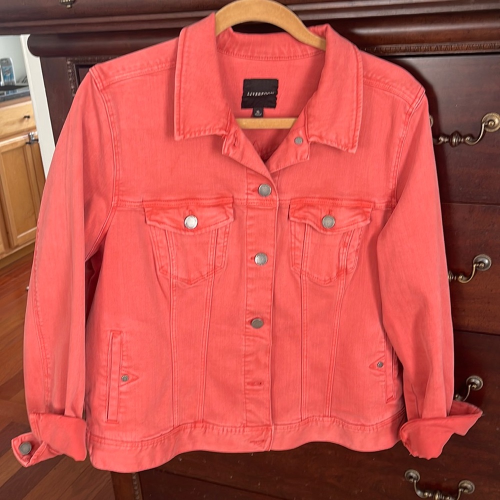 Like New only worn once - Liverpool Los Angeles classic denim jacket XL